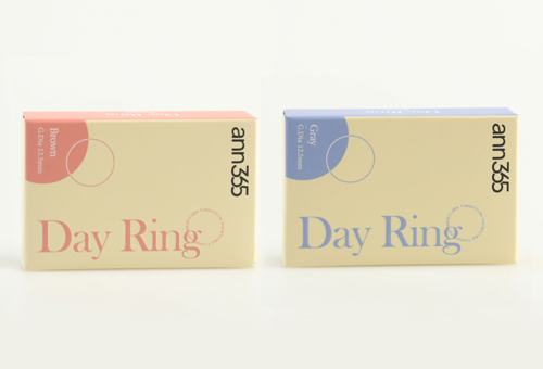 Day Ring (BROWN, GRAY) 隐形眼镜产品案例