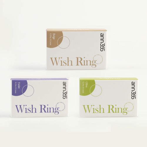 Wish Ring (BEIGE, VIOLET, OLIVE) 隐形眼镜产品案例
