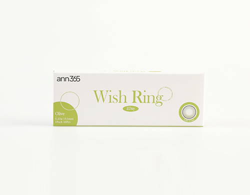 Wish Ring 1Day (VIOLET, OLIVE) 隐形眼镜产品案例