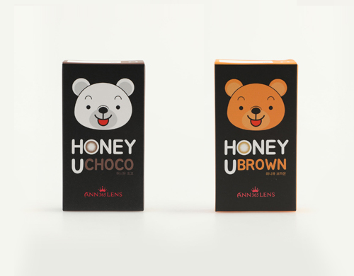 HONEY U (CHOCO, BROWN) 隐形眼镜产品案例