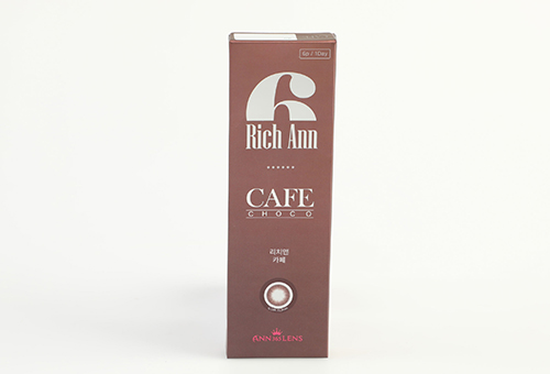 Rich Ann CAFE (CHOCO) 隐形眼镜产品案例
