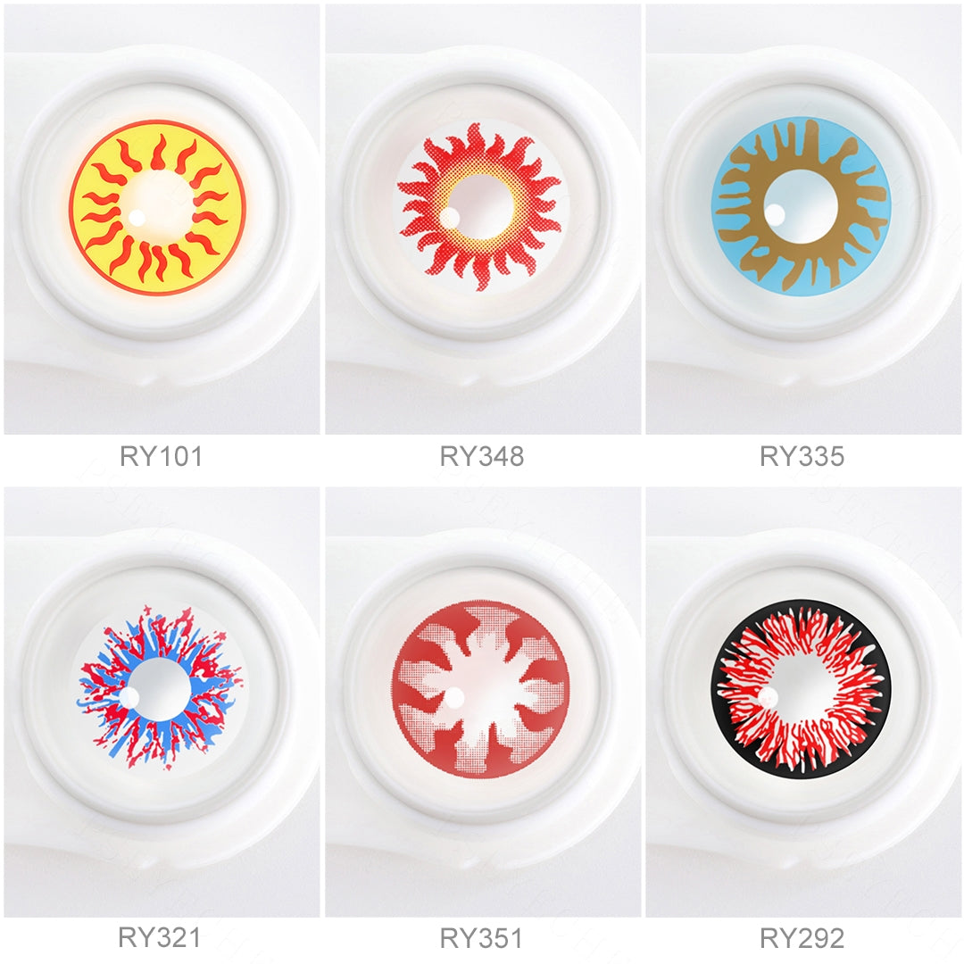 Sun Flame 艺术隐形眼镜产品图 2