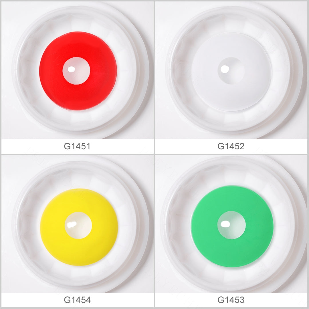 UV Glow 迷你巩膜隐形眼镜产品图 2