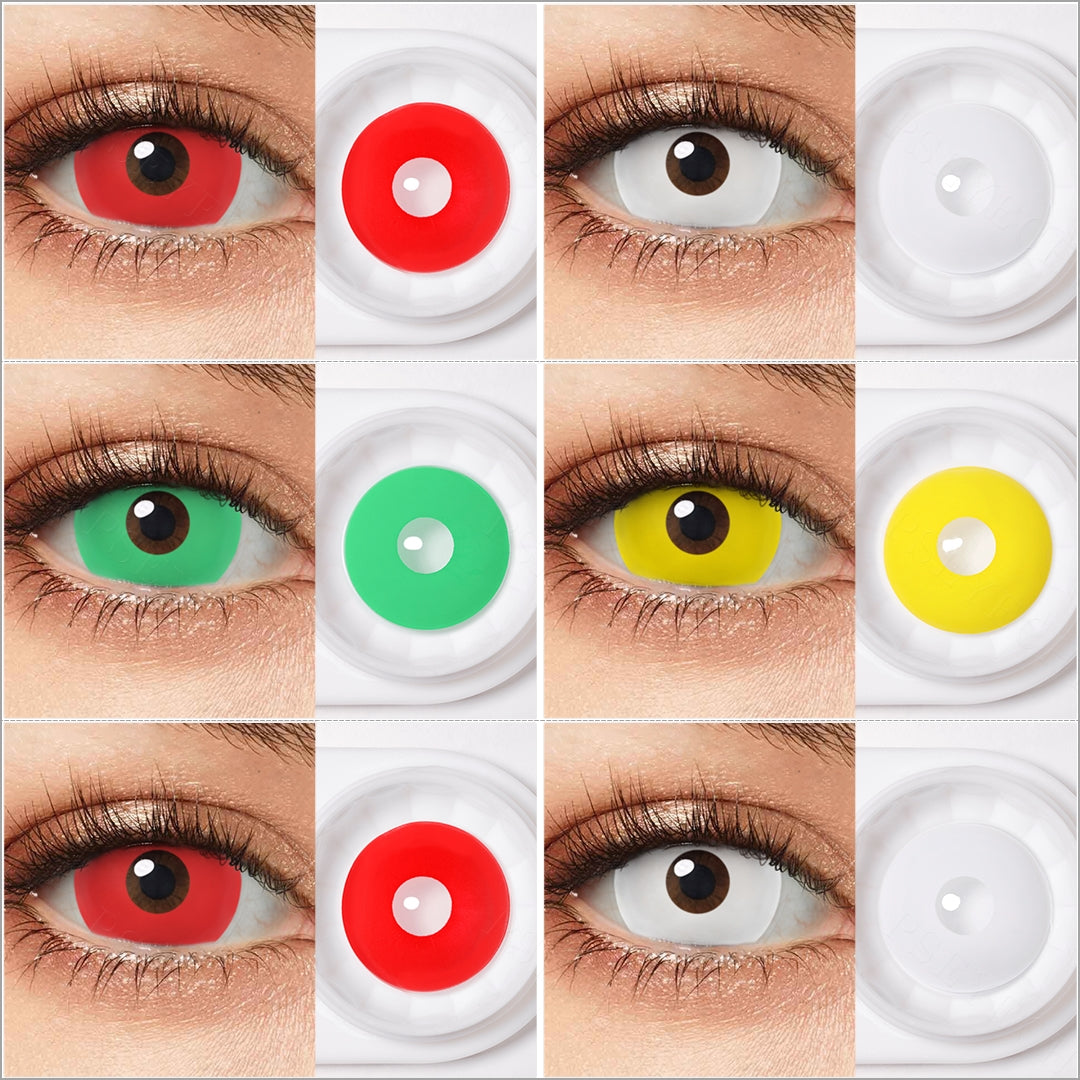 UV Glow 迷你巩膜隐形眼镜产品图 5