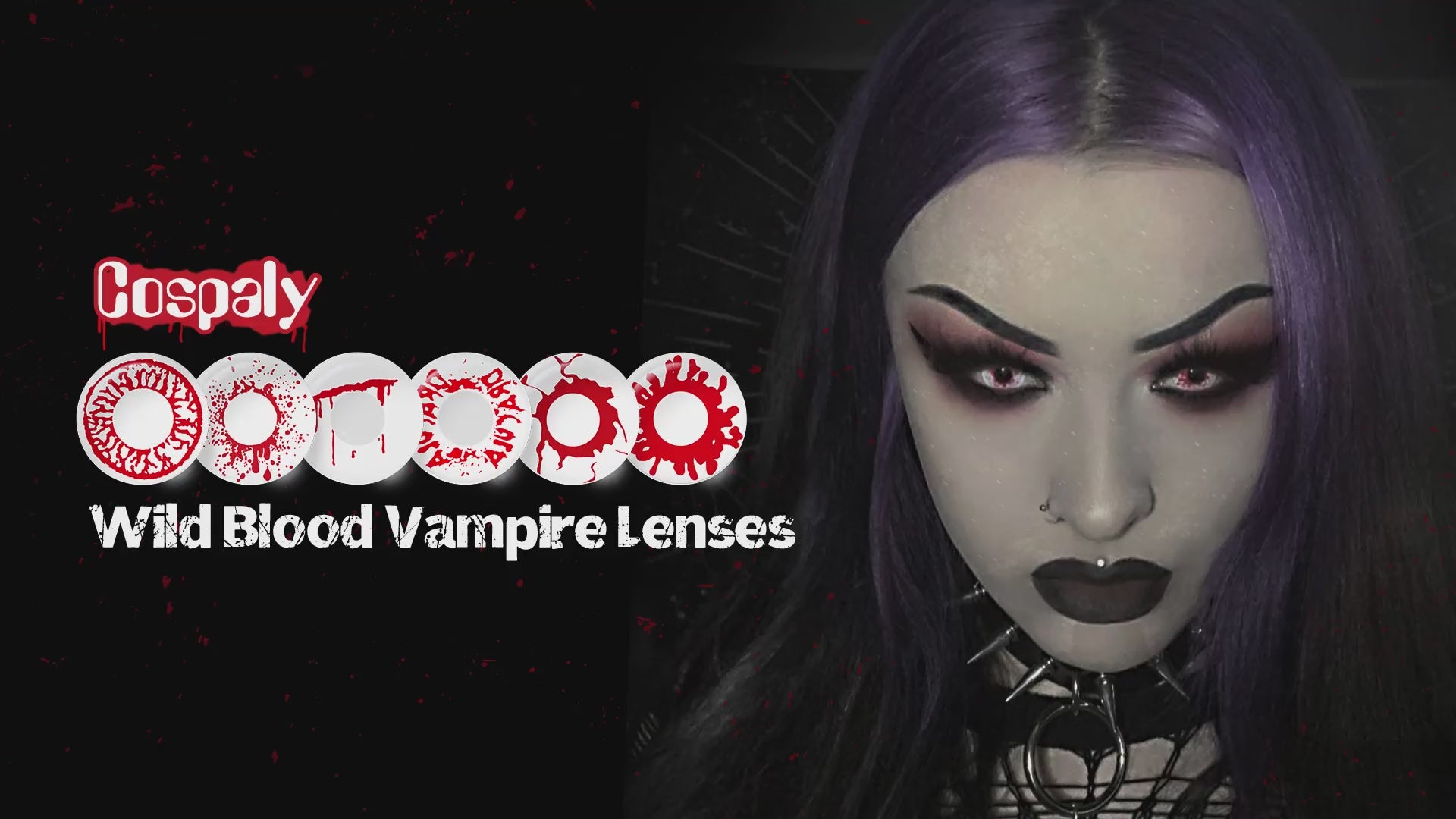 Wild Blood Vampire 艺术隐形眼镜产品图 7