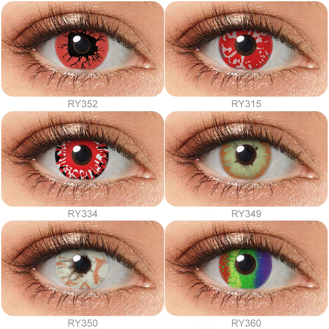 Zombie 艺术隐形眼镜产品图 3